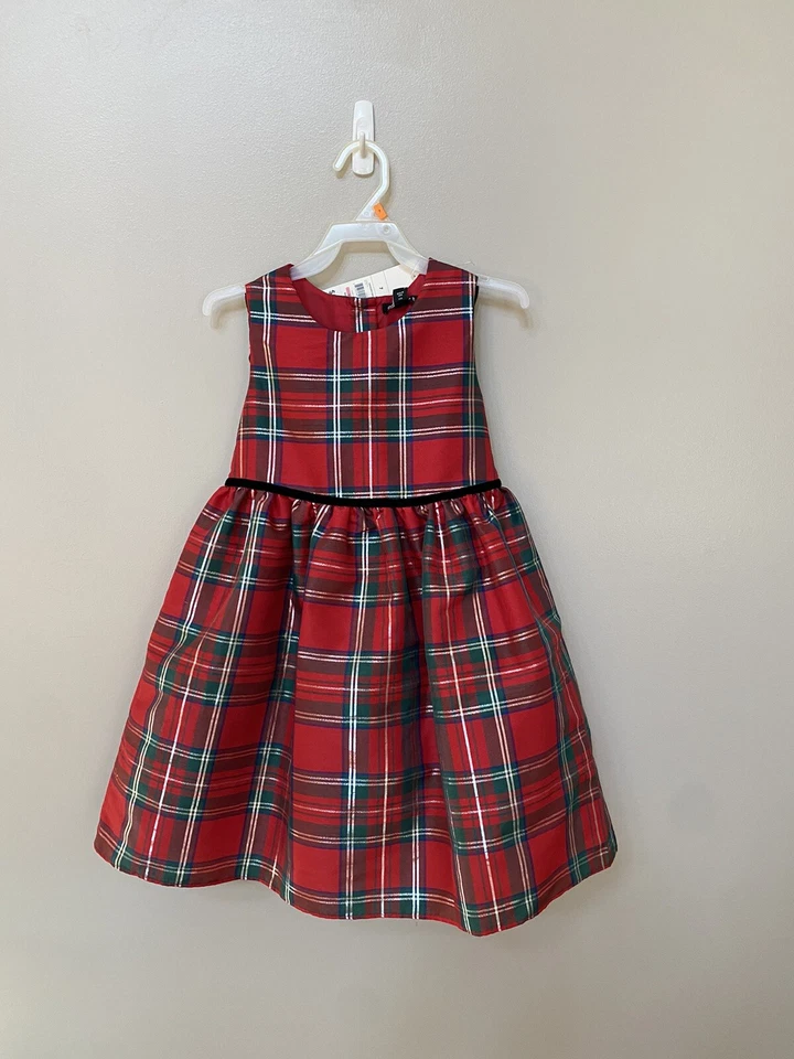 Vestido de Férias George Girl's 2 Peças - Tamanho 7 - Cor Cardinal - Imagem 3 de 4