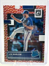 JOE BARLOW 2022 PANINI OPTIC RATED ROOKIE PHOTON PRIZM RC ROOKIE #96 JT