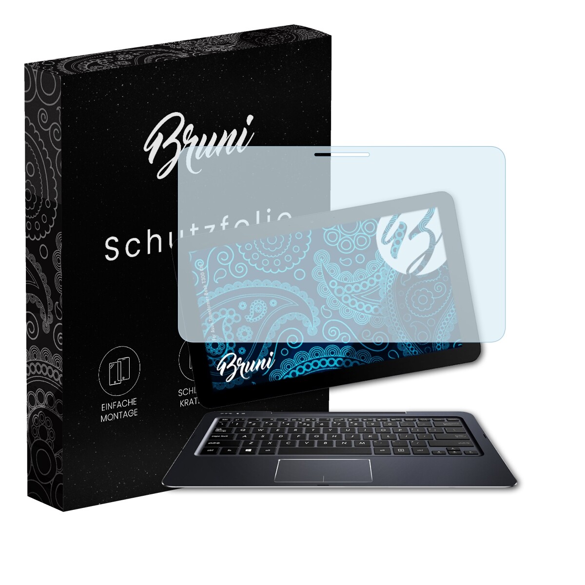 Bruni 2x Folie für Asus Transformer Book T300 Chi