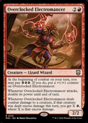 Overclocked Electromancer ~ Commander: Modern Horizons 3 [ NM ] [ Magic MTG ]