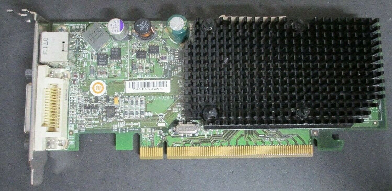 ATI Radeon X1300 Pro 256MB PCI-E DVI Video Card 109-A92431-20 LOW PROFILE 
