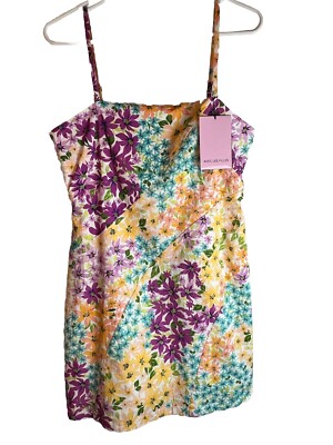 Avec Les Filles Dress NEW Floral A-Line Sleeveless Cruise Women s 10 Beach NWT