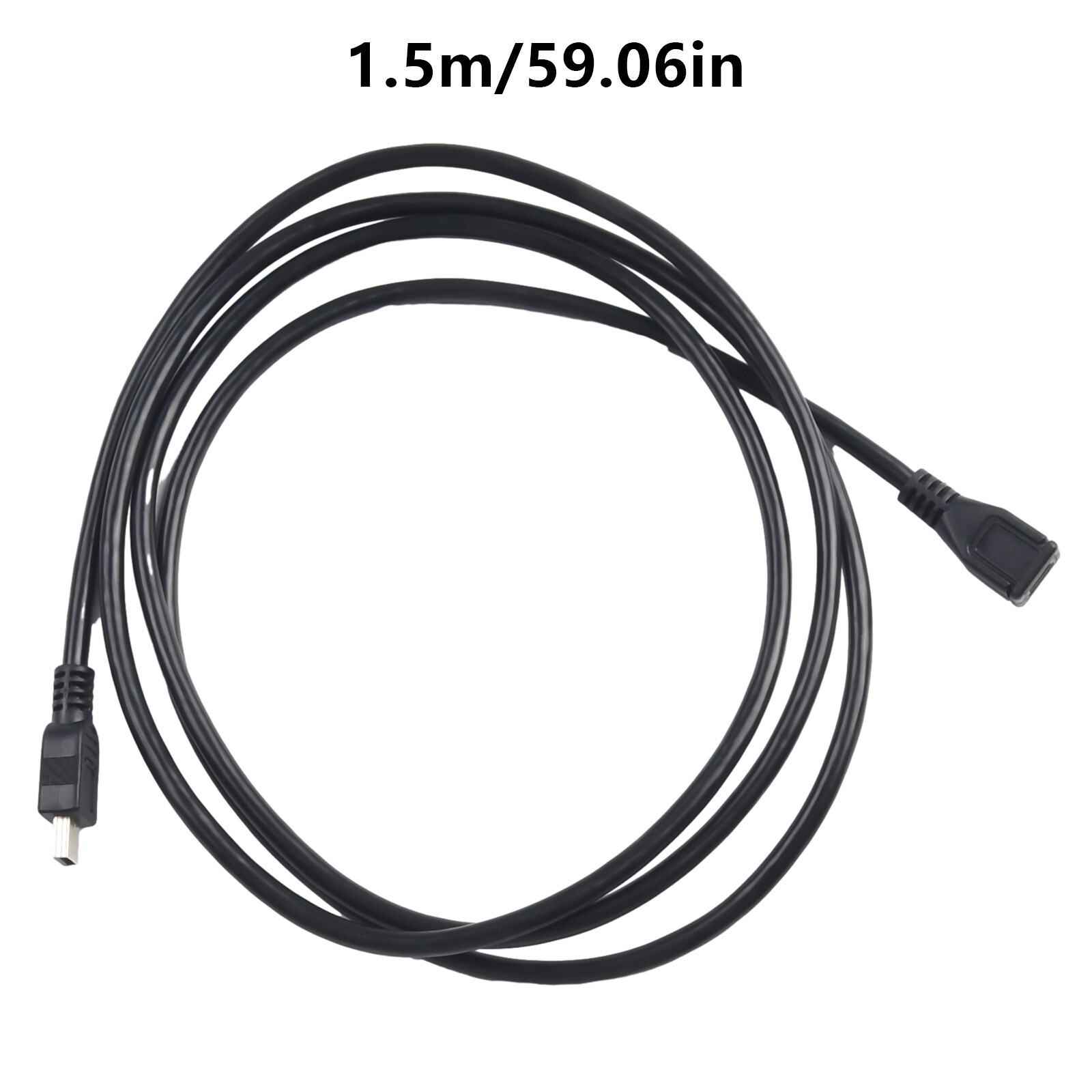 5ft Mini USB Male to Mini USB Female Extension Cable High Speed Data