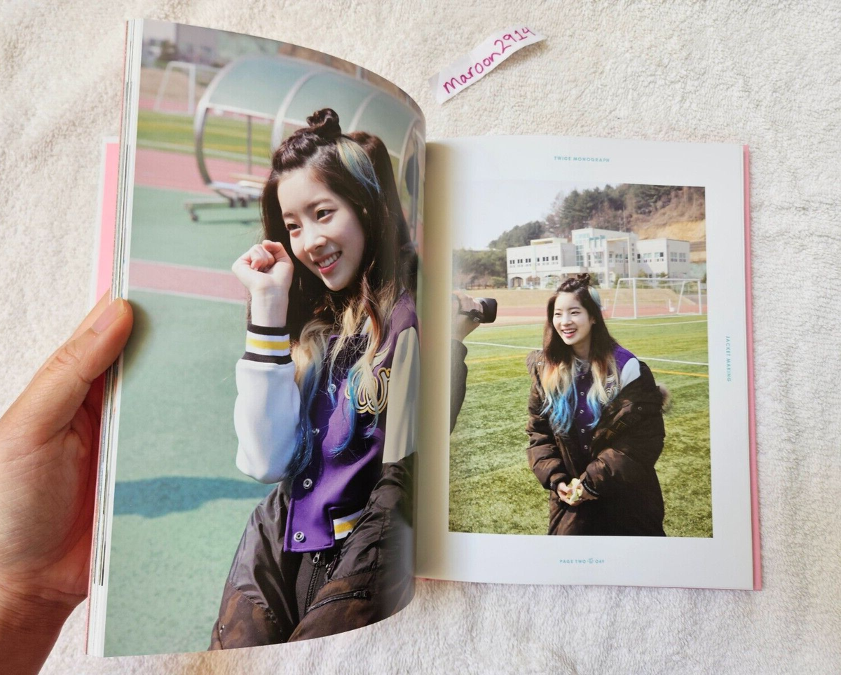 TWICE Page Two Monograph -DVD + Photobook Only - NO Postcards [US 