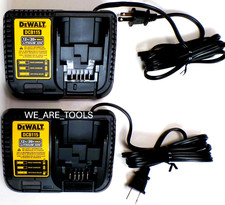  2 Dewalt RAPID DCB115 12-20V MAX FAST Battery Chargers 20 volt