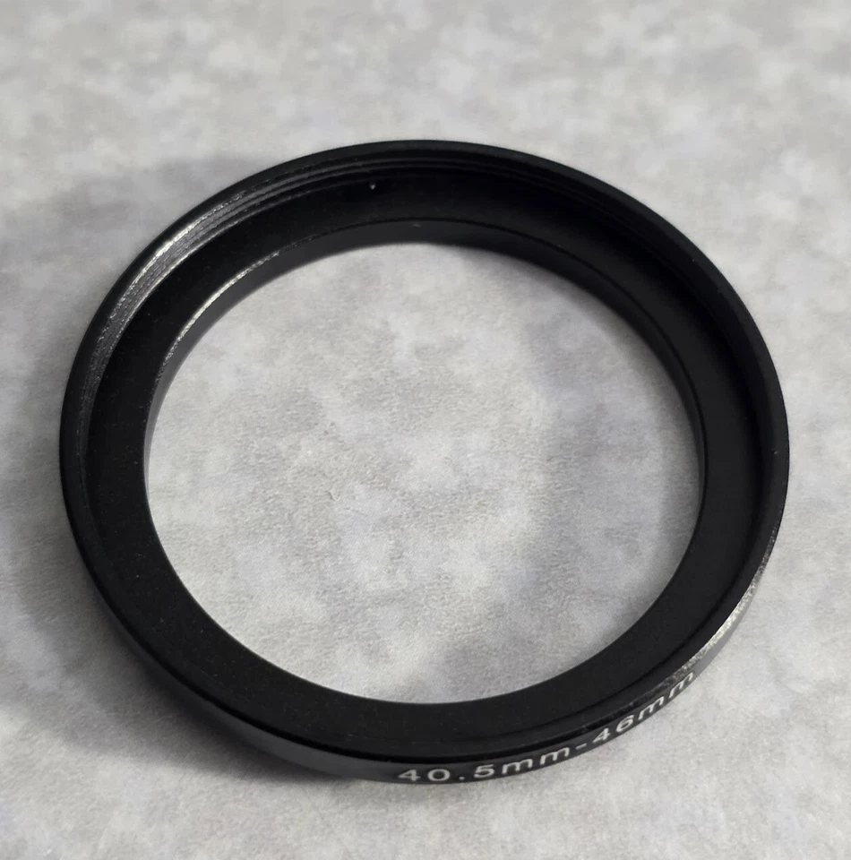 Step-up Ring Metal Stepping 40.5-46mm 40.5mm Lens to 46mm Filter 40.5mm-46mm - Image 4 of 4