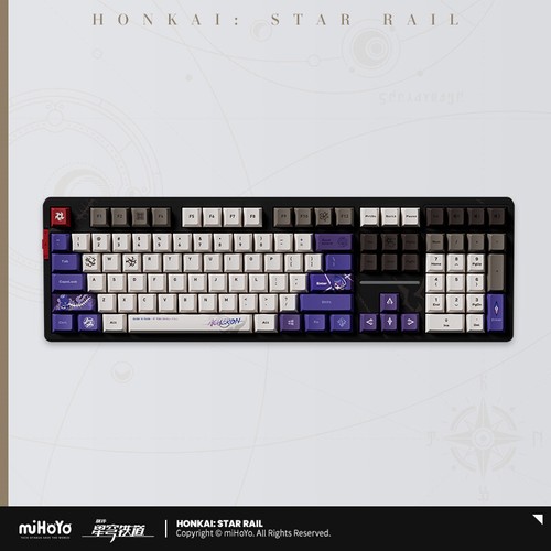Official Honkai: Star Rail Acheron RGB Mechanical Keyboards Raiden Bosenmori Mei - Picture 17 of 17