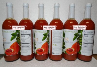 Nu Skin Nuskin Pharmanex Gac G3 Juice, 3 Pack (6 Bottles) Sealed