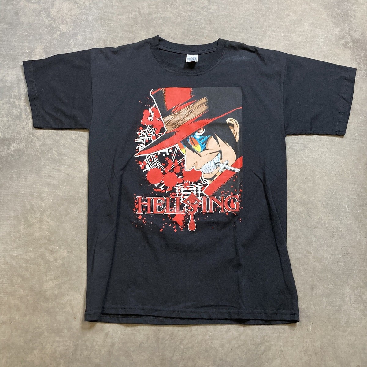 Hellsing Shirt L 00s Y2k Anime Manga Mexican Boot Alucard