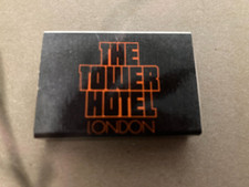 The TOWER Hotel in London Match Box