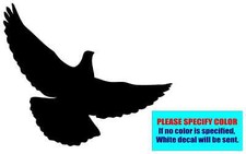 DOVE PEACE 019 Vinyl Decal Sticker Car Truck Window Bumper Boat Various Sizes