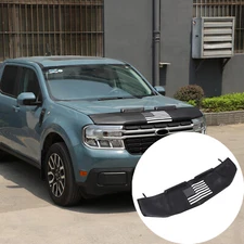 US Flag Bonnet Pu Leather Bug Deflector protector Bar For Ford Maverick 2022-23