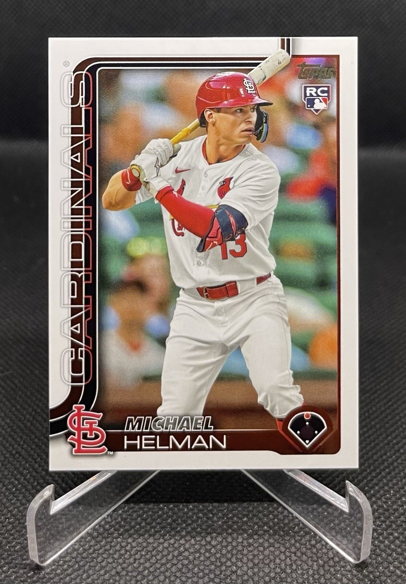 ミシェルママン 2025 Topps Series 2 Michael Helman #418 Rookie Card St