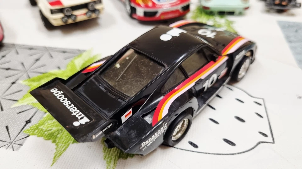 PORSCHE 935 NEGRO INTERSCOPE 4081 SCALEXTRIC EXIN MADE IN SPAIN - Imagen 3 de 4