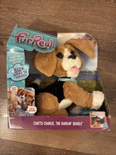 FurReal Friends Chatty Charlie The Barkin' Beagle Toy Dog Interactive. BOX WEAR