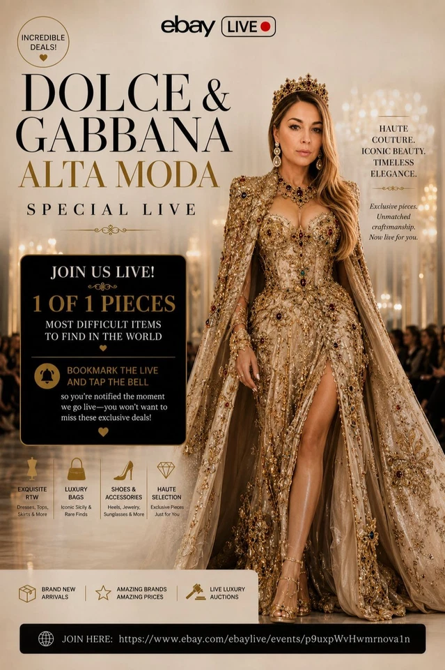 🌟 Dolce & Gabbana Alta Moda with Karo | The Ultimate Couture Live🌟