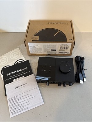 Native Instruments KOMPLETE AUDIO 2 sound card Mint