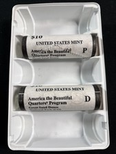 2014 Great Sand Dunes National Park US Mint Roll Set P & D Uncirculated