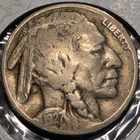 1927-D Buffalo Nickel 5C Fine (F) FULL DATE Denver Mint Actual Coin Shown