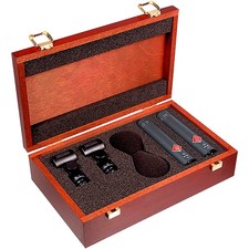 Neumann Wood Box for Two KM 180 or KM 80 Micr...