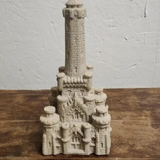 2009 Mr. Sandman Real Sand Sculpture Castle Tower Canada 7.5"