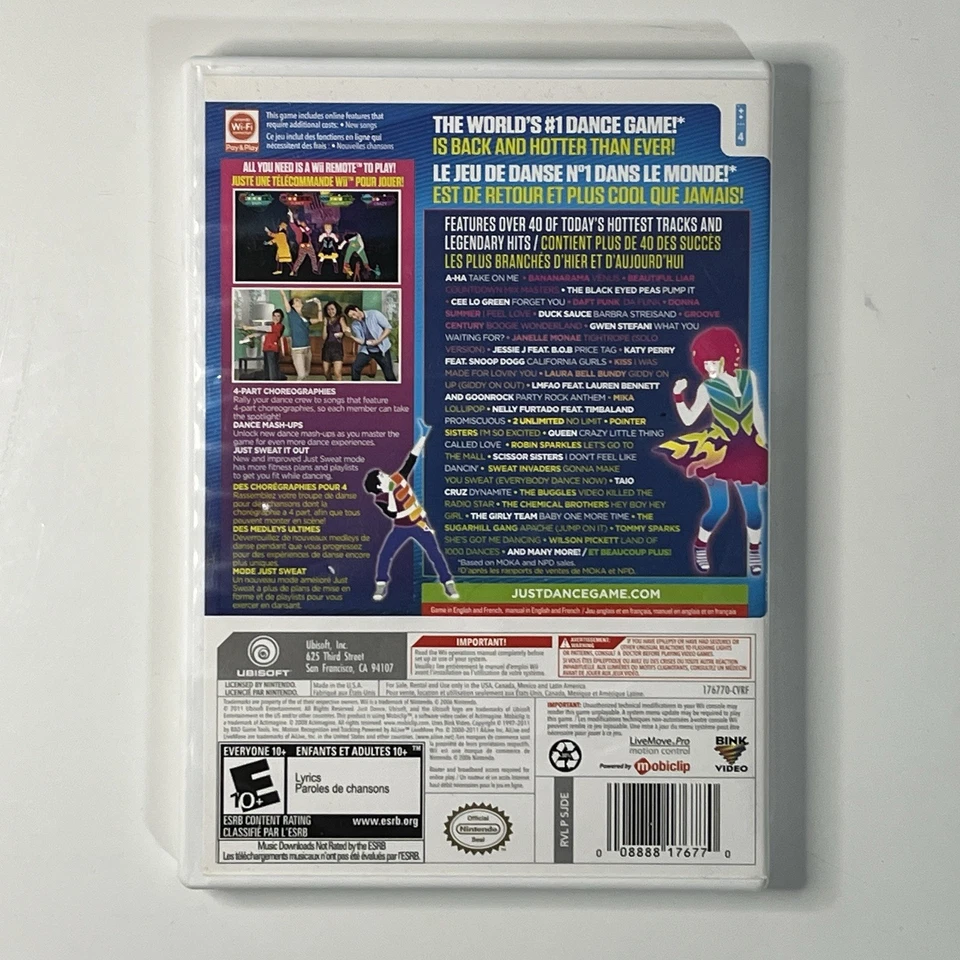 Just Dance 3 (Nintendo Wii, 2011) CIB, Complete & Tested! - Image 2 of 4