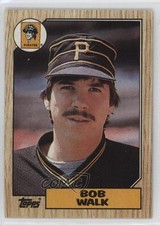 1987 Topps Bob Walk #628 0f3j