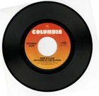 45 RPM  7" vinyl BOB DYLAN Changing of the guards/ Senor: Tales of Yankee Power