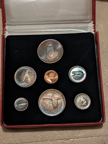 1867-1967 Canadian 80% Silver Mint Set in Original Case & Box!!!!!