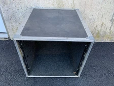 J.W & Sons Sessions Cases Flight Travel Case Instrument Gear Amp Rack 21X20x19"