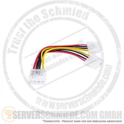 Stromkabel Delock Molex 4pin -- 2x Molex 4pin St/Bu/Bu