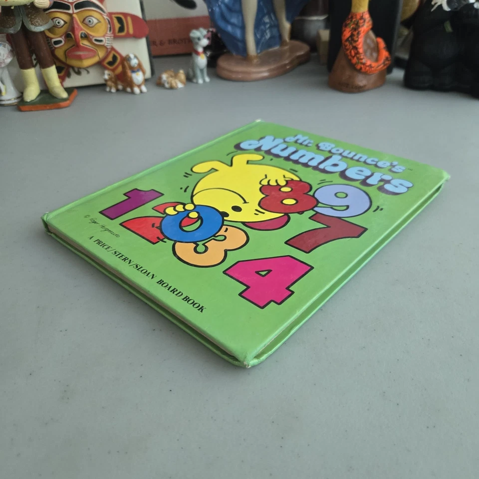 Mr. Bounce's Numbers by Roger Hargreaves 1981 HC Vintage Childrens Book HTF - Image 4 of 4