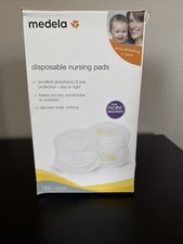 Medela Safe Dry Ultra Thin Disposable Nursing Pads, 120 Count Breast Pads