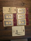 Baldwin Solid Brass (Satin Nickel) Lot Of 6 Outlet & 1 Switch Plates