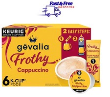 Gevalia Frothy 2-Step Artificially Flavored Cappuccino Espresso Style K  Cup
