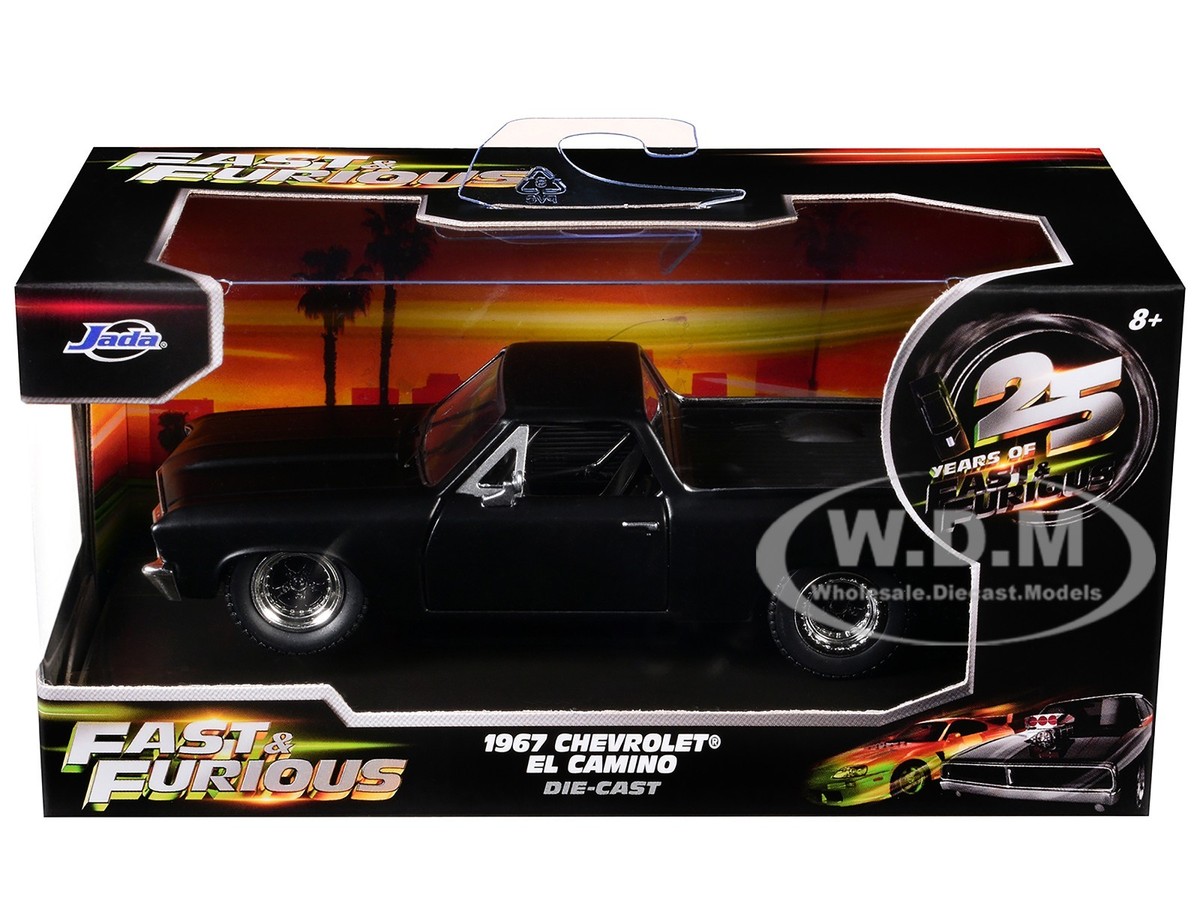 1967 CHEVROLET EL CAMINO MATT BLACK 