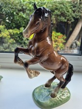 BESWICK MODEL 1014 GREDDINGTON WELSH COB REARING BROWN GLOSS FIRST VERSION