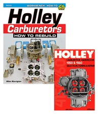 Holley Carburetors Handbook How To Rebuild 2 Book Set