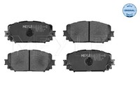 Neu - Meyle 0252470817 Bremsbelagsatz, Scheibenbremse FüR Toyota