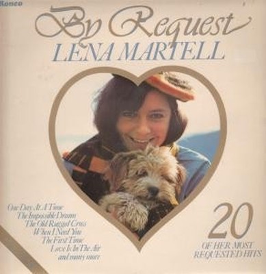 Lena Martell By Request LP Vinyl UK RONCO 1980 RTL2046