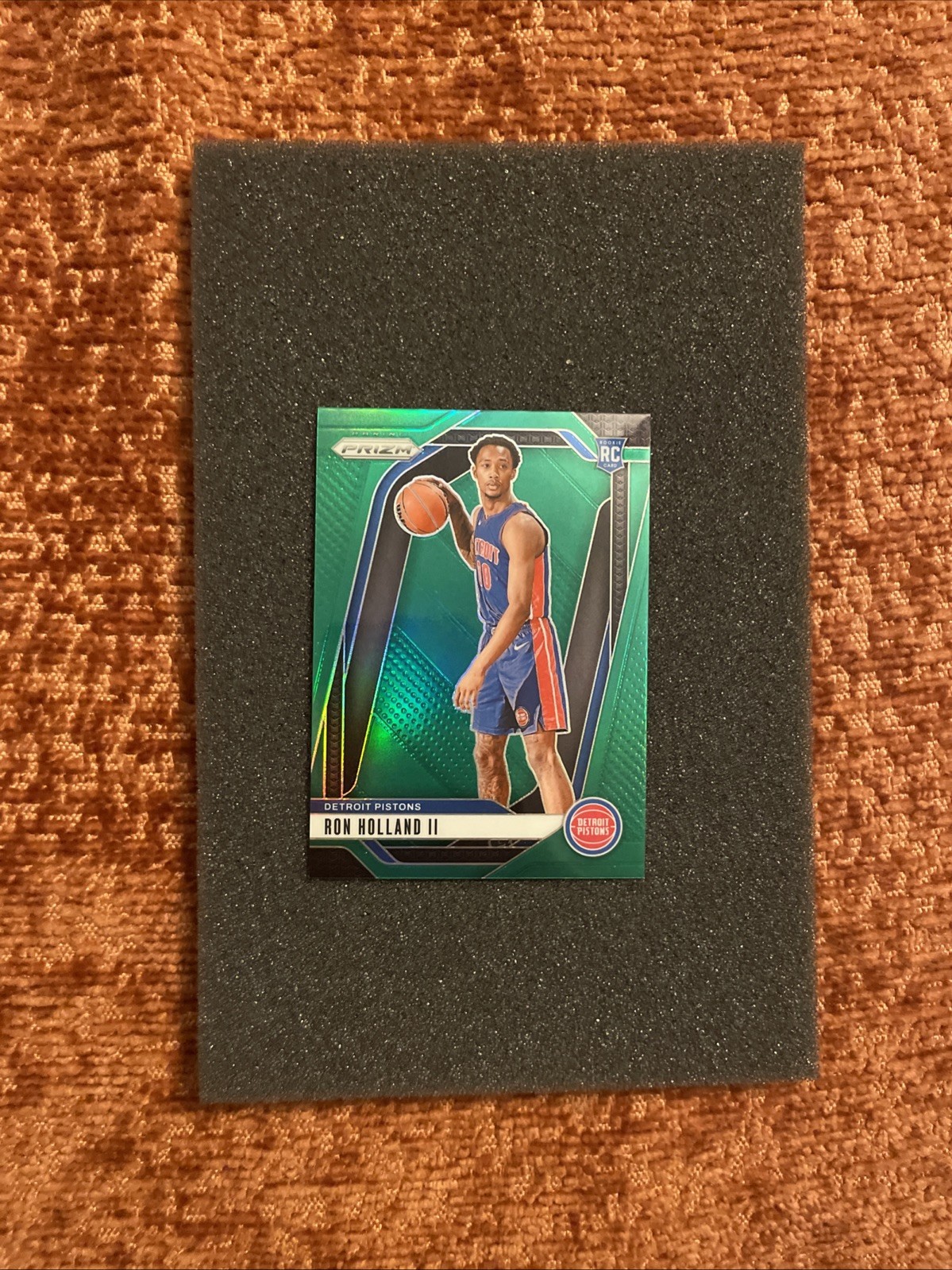 2024-25 Panini Prizm Ron Holland II #269 Green Prizm