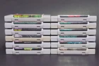 Super Nintendo SNES OEM Authentic - You Pick! - Cart Only - Cleaned & Tested