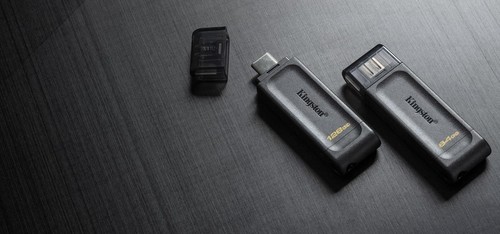 Kingston DataTraveler 70 - DT70/256GB USB-C Flash Drive Black - Photo 4/10