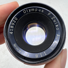 Olympus F.Zuiko Auto-S 38mm F1.8 Olympus Pen F Half Frame Camera Lens