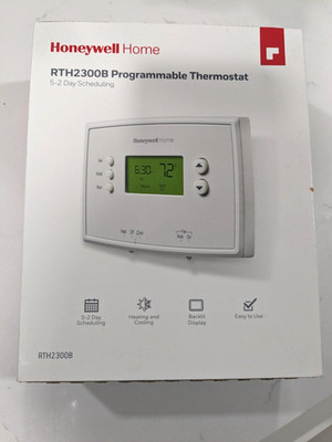 Honeywell 5-2 Day Programmable Thermostat (RTH2300B) New in Box