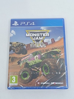 Monster Jam Steel Titans PS4   Rennspiel Offroad Trucks | Neu & OVP   Eng