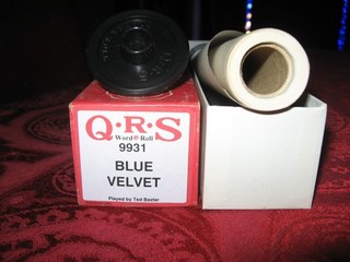 Blue Velvet Rollo de piano para reproductor QRS #9931: ¡Escúchalo tocar!