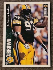 Gilbert Brown (RC) - 1996 Upper Deck Collector's Choice Packers Rookie #GB25 