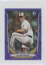 2014 Bowman Purple 22/99 Dylan Bundy #BM-BO1 1x9