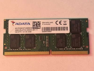 ADATA 16GB 2RX8 PC4-3200AA-SE1 SODIMM Memory RAM  Tested Good